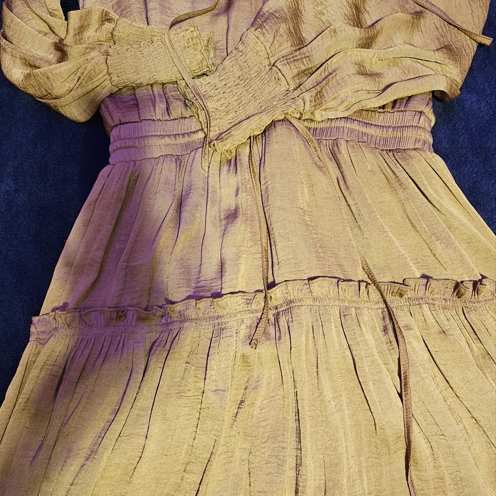 Pinch Women's Maxi Dress - Golden Brown